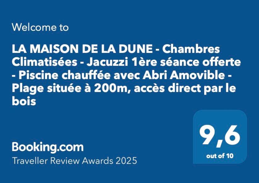 La Maison De La Dune - Chambres Climatisees - Jacuzzi 1Ere Seance Offerte - Piscine Chauffee Avec Abri Amovible - Plage Situee A 200M, Acces Direct Par Le Bois La Couarde-sur-Mer Exteriér fotografie